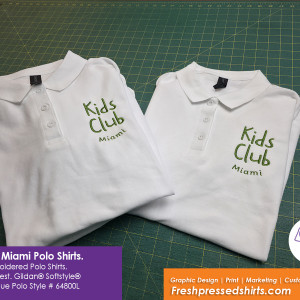 Kids-Club-Miami-Polo-Shirts-Embroidered