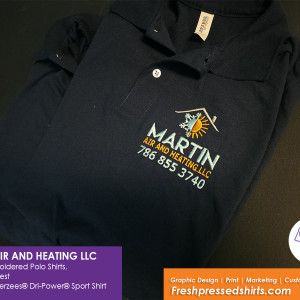 Martin-Air-and-Heating-Embroidered-Polos